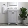 Elegant Decor 24 Inch Single Bathroom Vanity In Grey VF17024GR
